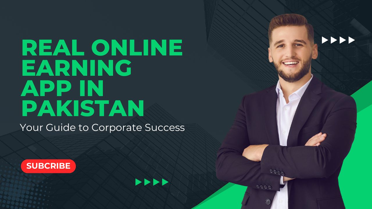 real online earning app in pakistan